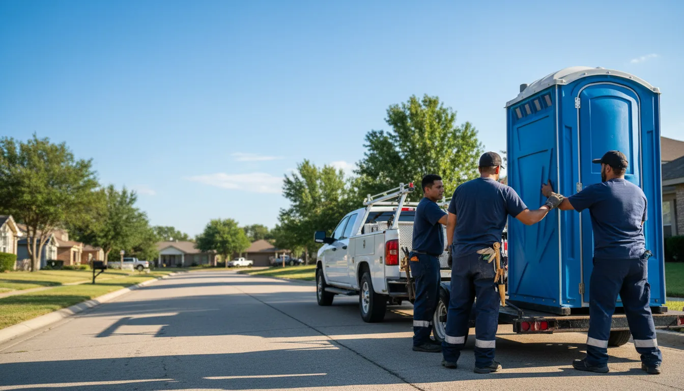 Portable Toilet Rental in Eau Claire, MI near me